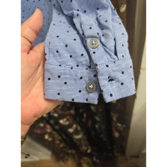 Boden Button Front Knit Size 12 Polka Dot - Picture 11 of 12